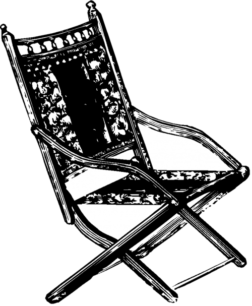 chair fancy vintage