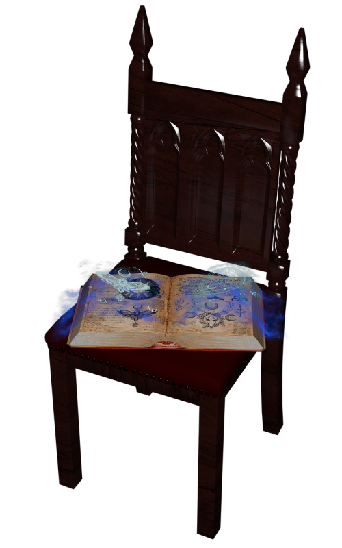 chair book antique