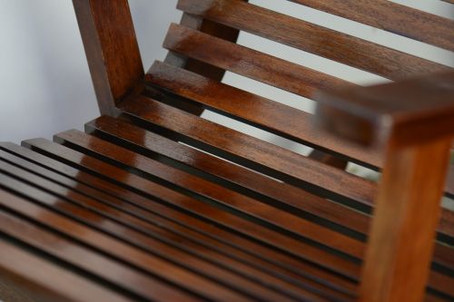 chair wood balance