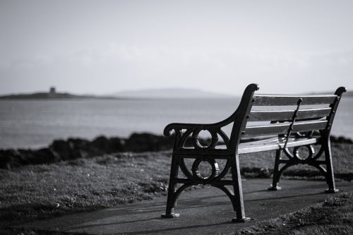 chair bench empty