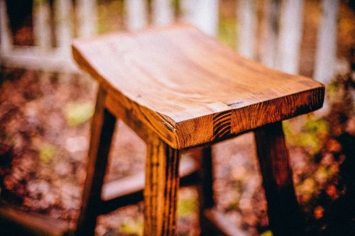 chair wood simple