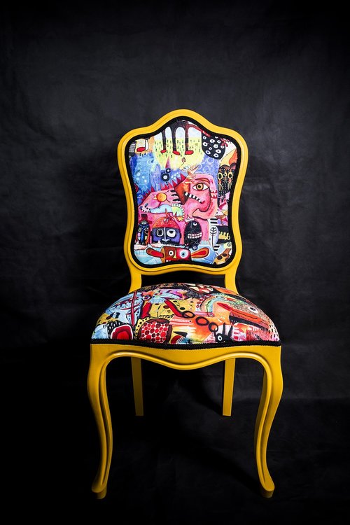 chair  art  colors