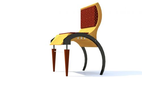 chair straw furniture