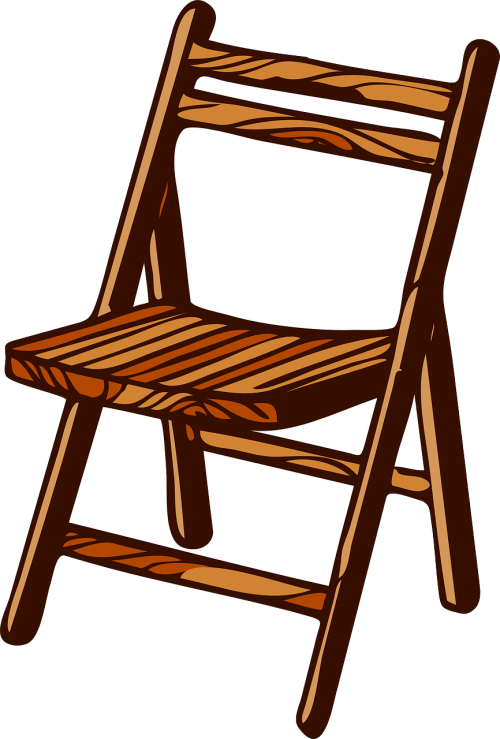 chair wooden folding