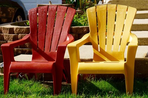 chairs outdoors relax