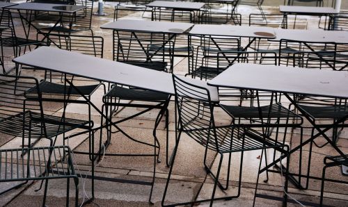 chairs dining tables straßencafè