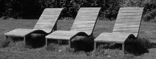 chairs sun loungers relax