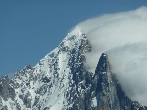 chamonix mountain landscape