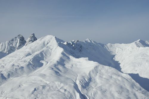 chamonix mountain snow