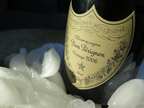 champagne wine etiquette
