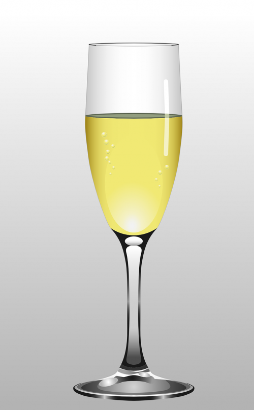 champagne glass drink