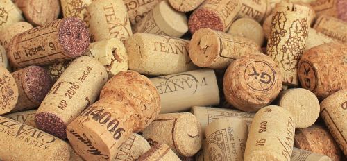 champagne cork wine corks background