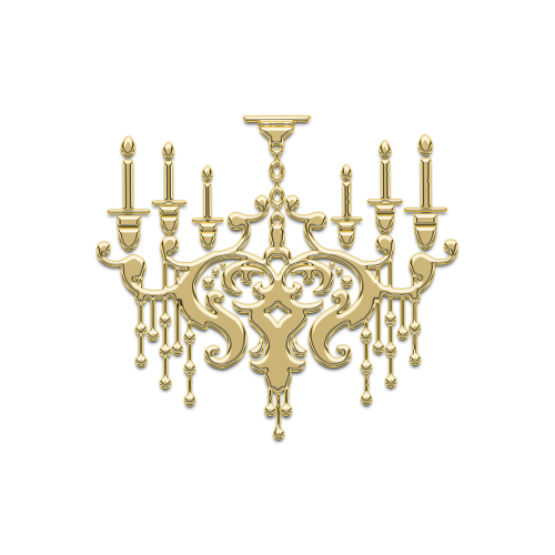 chandelier ornament decor