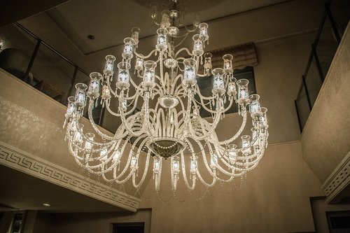 chandelier  glow  lighting