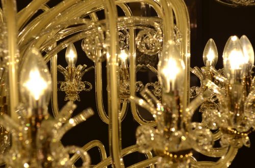 chandelier light crystal
