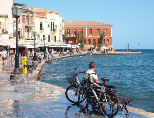 chania crete port