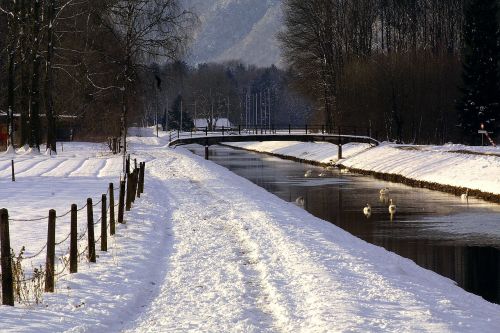 channel snow bridge