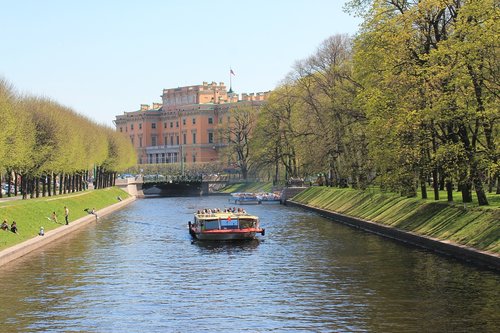 channel  st petersburg russia  petersburg