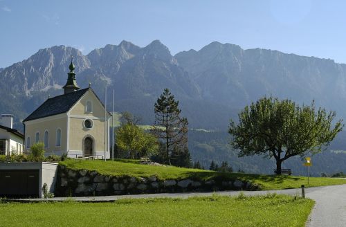 chapel mountains austria