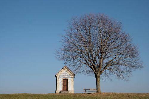 chapel feldkapelle tree
