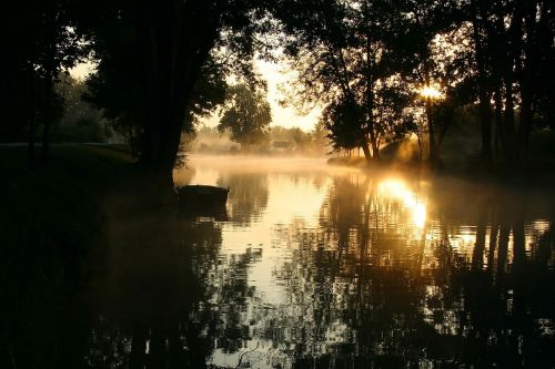 charente dawn water