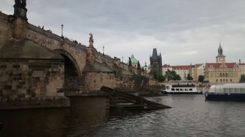 Charles Bridge And Vltava (Prague)