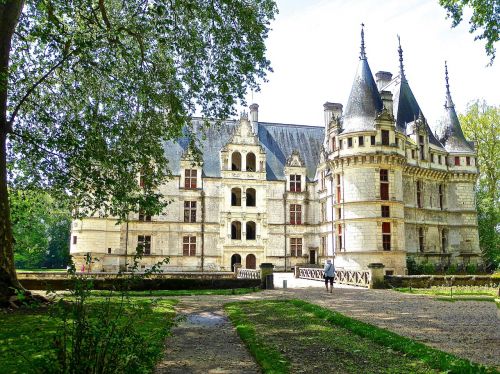 chateau d'azay le rideau chateau castle
