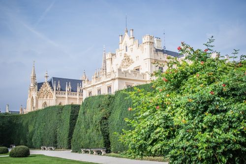 chateau lednice moravia building