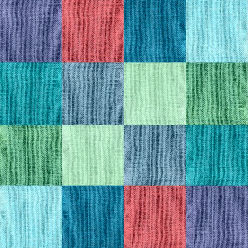 Checked Squares Colorful Background