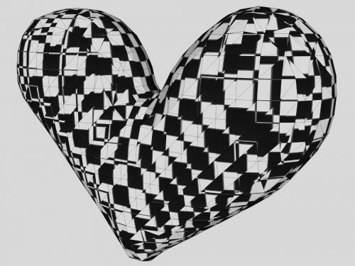 Checker Heart