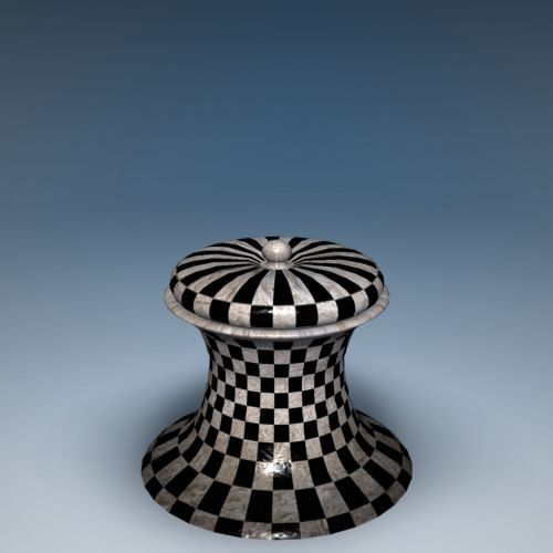 Checkerboard Cup
