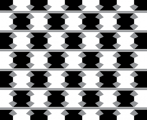 checkered black and white background
