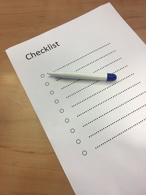 checklist  check  list
