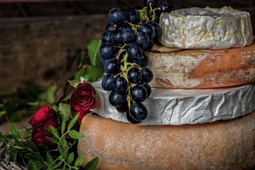 Cheese And Grapes