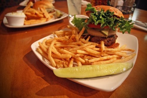Cheeseburger And Fries