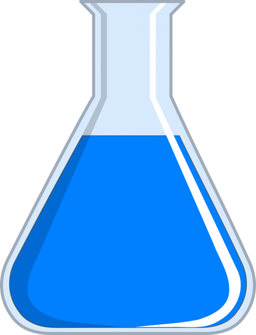 chemistry flask glass
