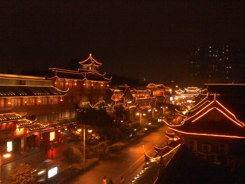 chengdu house night view