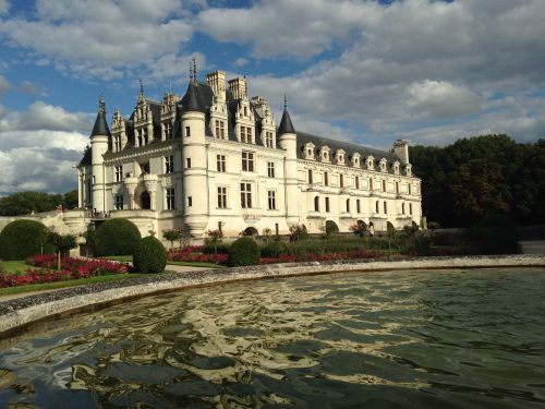 chenonceau castle garden