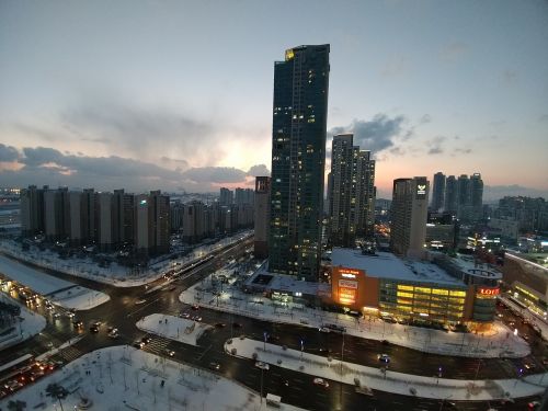 cheongna incheon winter
