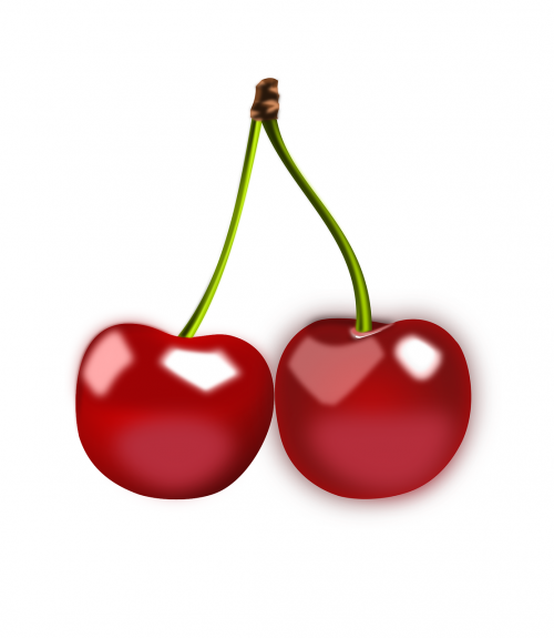 cherries fruits ripe