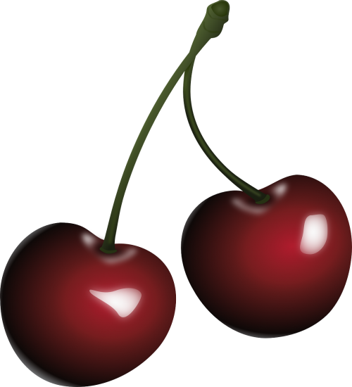 cherries fruit red