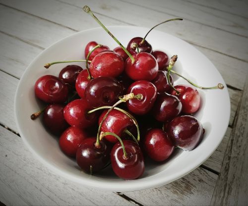 cherries sweet cherries fruit