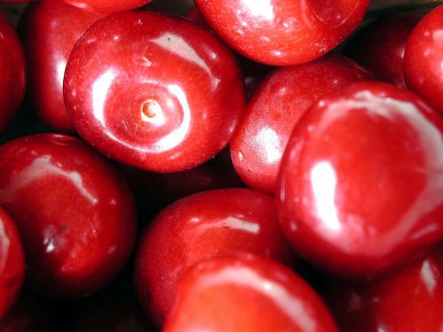 cherries fruit sweet