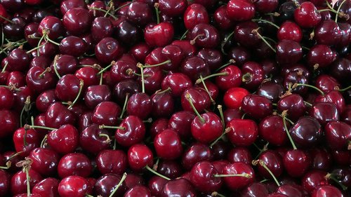 cherries  fruit  market