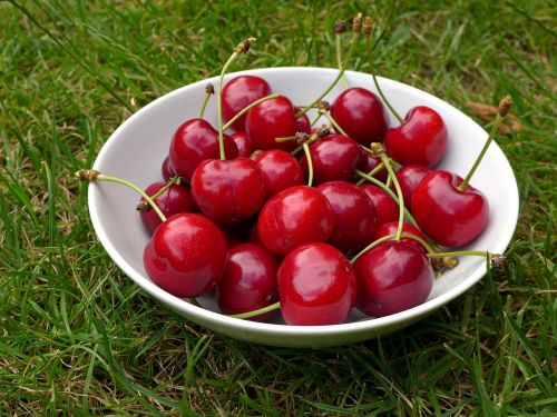 cherries fruit pome fruit