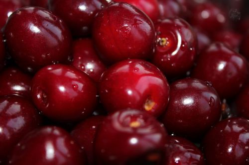 cherry red food