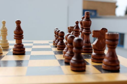 chess play king
