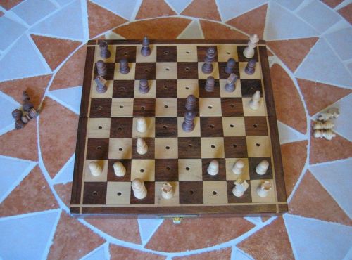 chess chess game game board