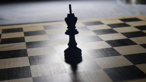 chess  king  chess board
