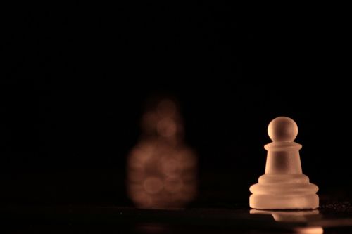 chess pawn white